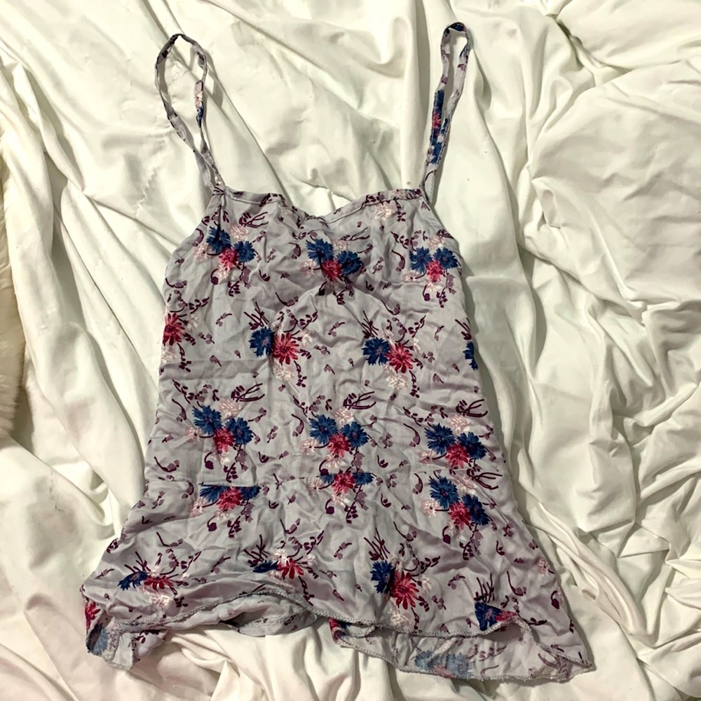 Open back crap top
